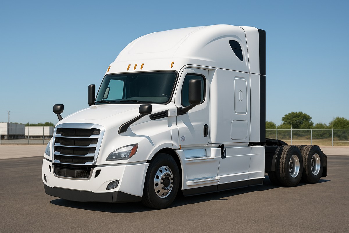 Semi truck tractor power unit, no trailer
